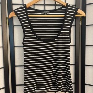 NWOT J. Crew Ribbed Top Scoop Neck Small